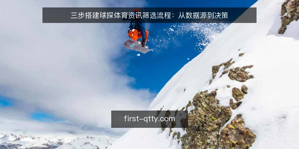 三步搭建球探体育资讯筛选流程:从数据源到决策 — 场景设定:你需要一份可靠的球探体育资讯 配图